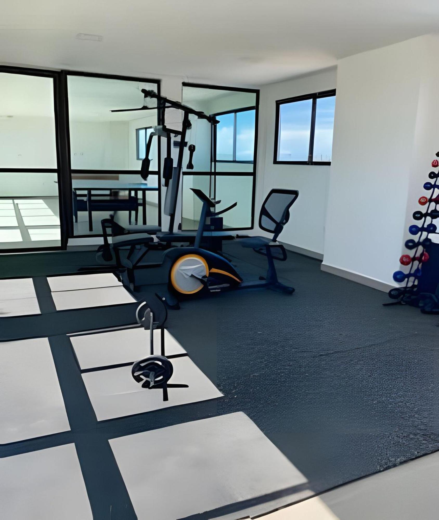 Apartment Aconchegante Flat Em Com Localizacao Privilegiada - Proximo Ao Mar E Ao Centro Comercial..