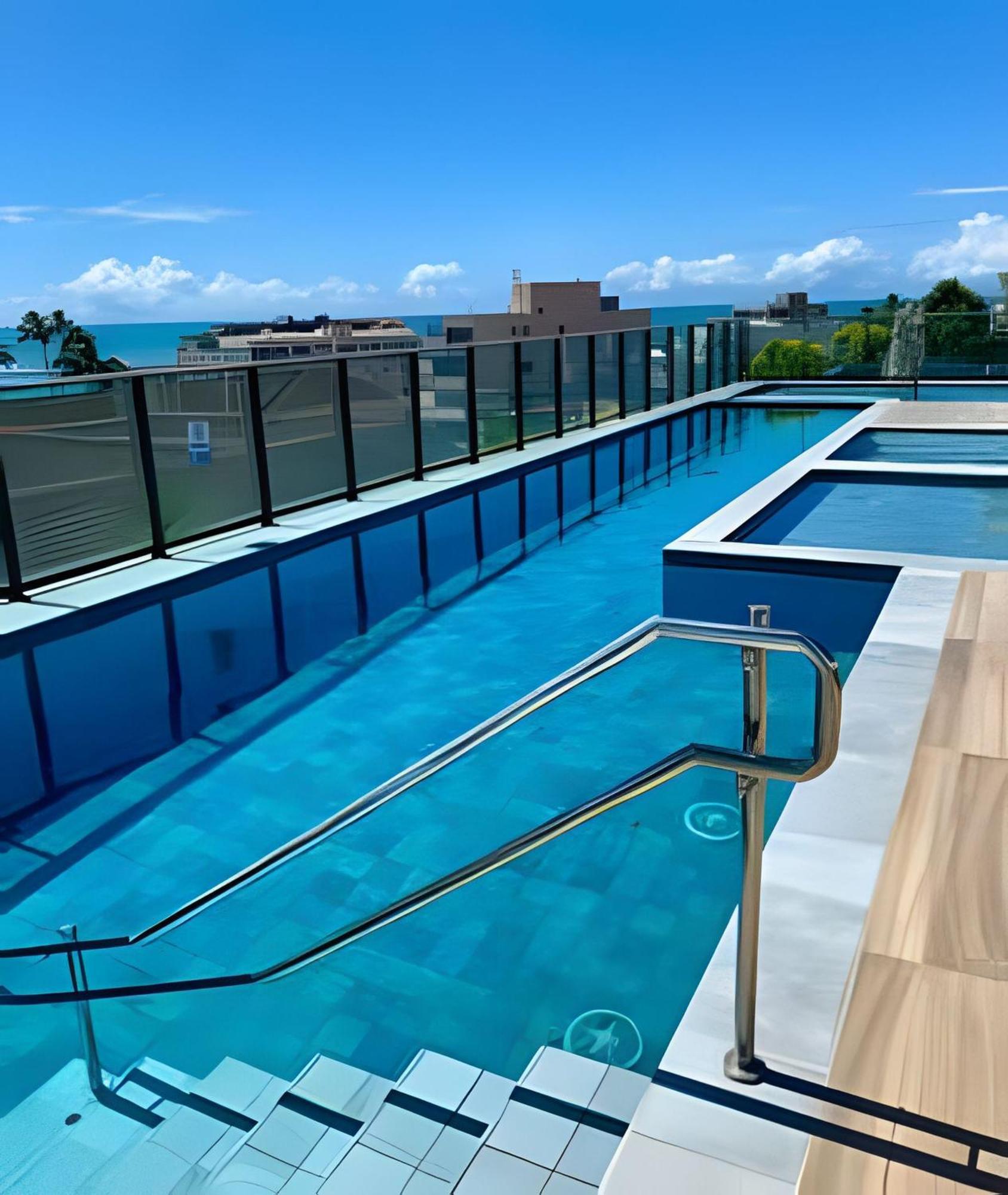 Apartment Aconchegante Flat Em Com Localizacao Privilegiada - Proximo Ao Mar E Ao Centro Comercial..